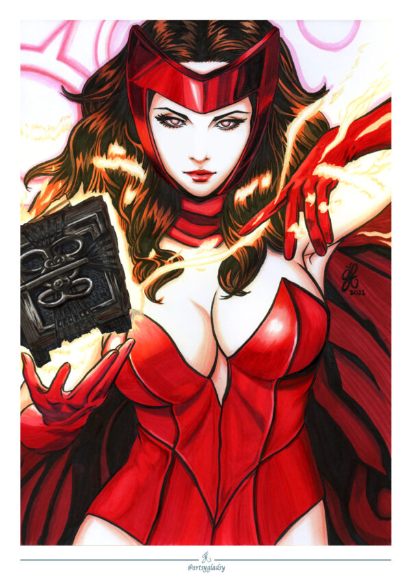 Scarlet Witch Print